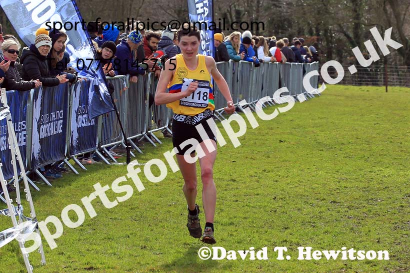 Senior Womens 2022 CAU Inter Counties Cross Country, Prestwold Hall, Loughborough.  Photo: David T. Hewitson/Sports for All Pics